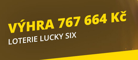 Výhra v loterii Lucky Six
