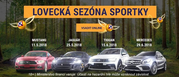 Lovecká sezona Sportka: hra o auto!