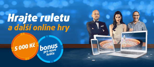 Online casino Tipsport s bonusem 5 000 Kč