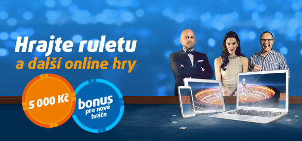 Online casino Tipsport s bonusem 5 000 Kč