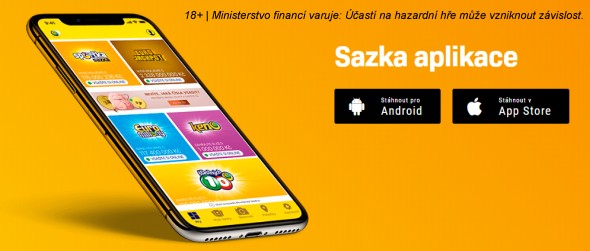 Sazka aplikace - zkontrolujte si tiket online