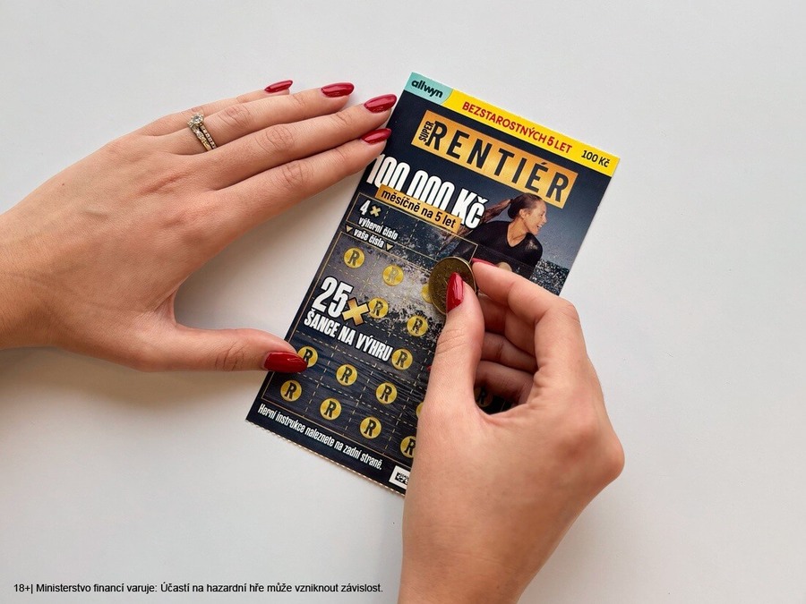 Oblíbený los Rentiér najdete u&nbsp;Allwynu, jak v&nbsp;papírové, tak v&nbsp;online podobě.