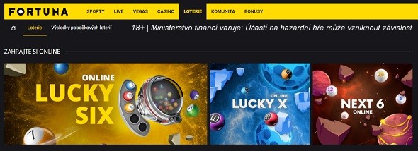 Staňte se milionářem v nových online loteriích od Fortuny