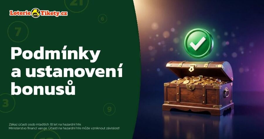 Podmínky a&nbsp;ustanovení bonusů provozovatelů hazardních her.