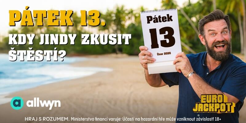 Zkusíte své štěstí v&nbsp;pátek 13?