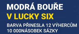 Modrá vyhrála v losování loterie Lucky Six miliony korun