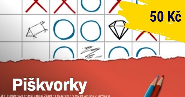 Online stírací los Piškvorky