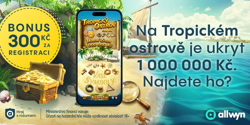 Zkuste online losy Allwyn (dříve Sazka) a&nbsp;vyhrajte zajímavé ceny.
