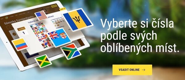 Jak vsadit Sazka loterii Eurojackpot online 