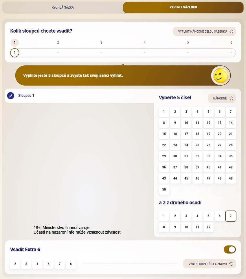 Vsaďte si Eurojackpot jednoduše online. Noví hráči navíc získají peněžní bonus.