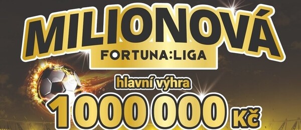 Stále můžete vyhrát milion s losy MILIONOVÁ FORTUNA:LIGA.