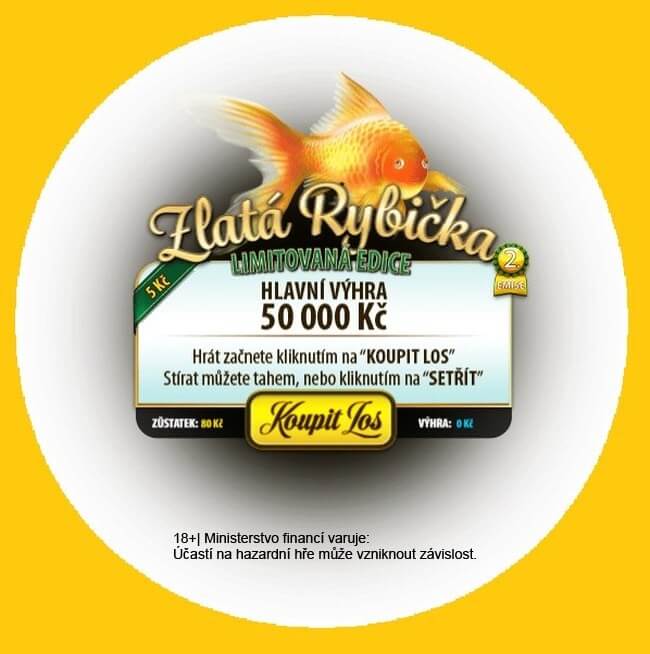 Online los Zlatá rybička.