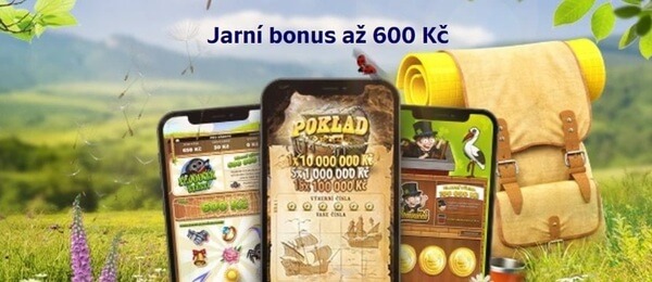 Získejte jarní bonus se Sazka online losy...