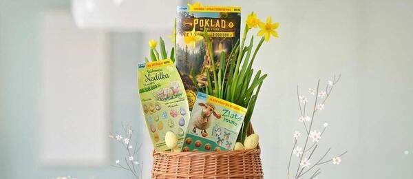 Velikonoční nabídka stíracích losů Allwyn.