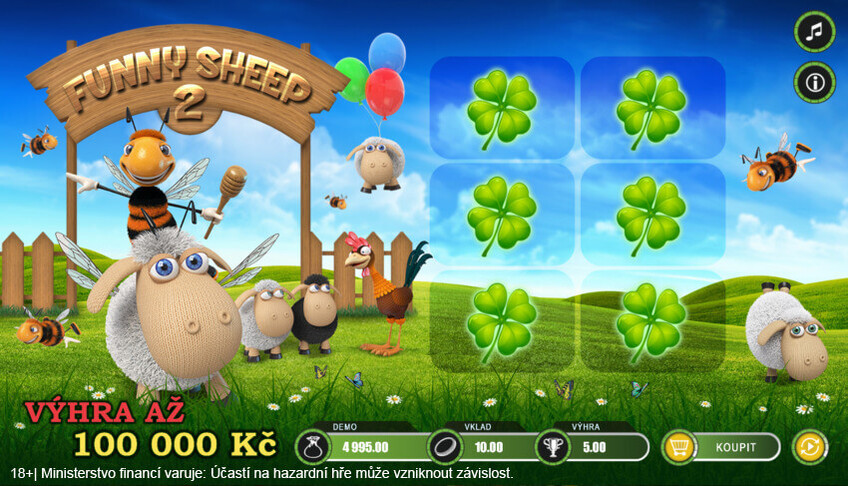 Stírací los Funny Sheep 2 od Maxy