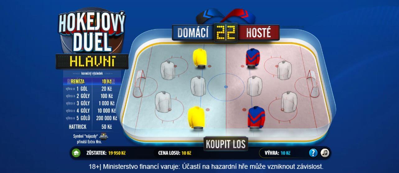 Hokejový duel - remíza