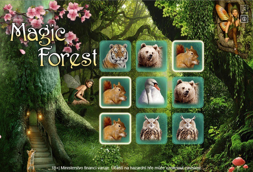 Pobavte se u online losu Magic Forest od Korunky.