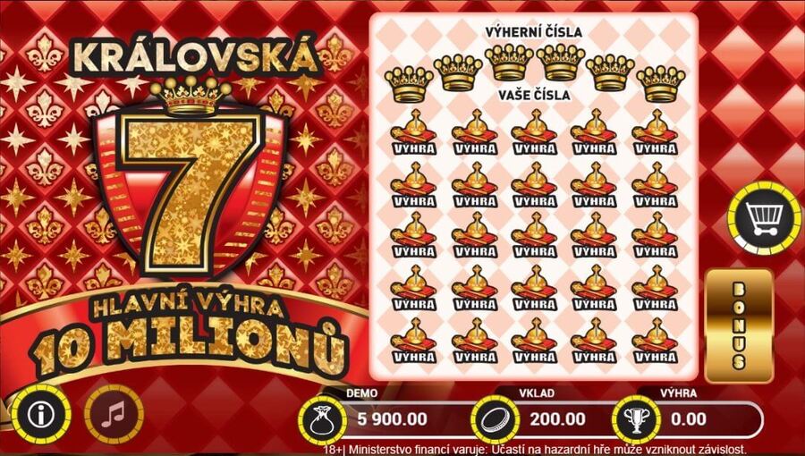 Online los Královská 7 před setřením