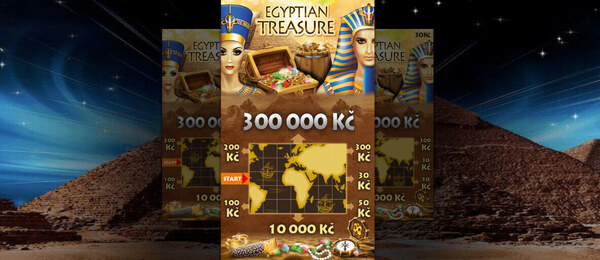 Egyptian Treasure – recenze e-losu v egyptském stylu