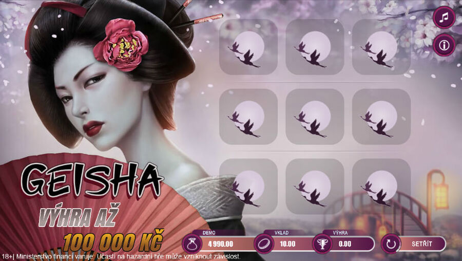 Online stírací los Geisha – recenze Korunka losu v japonském hávu