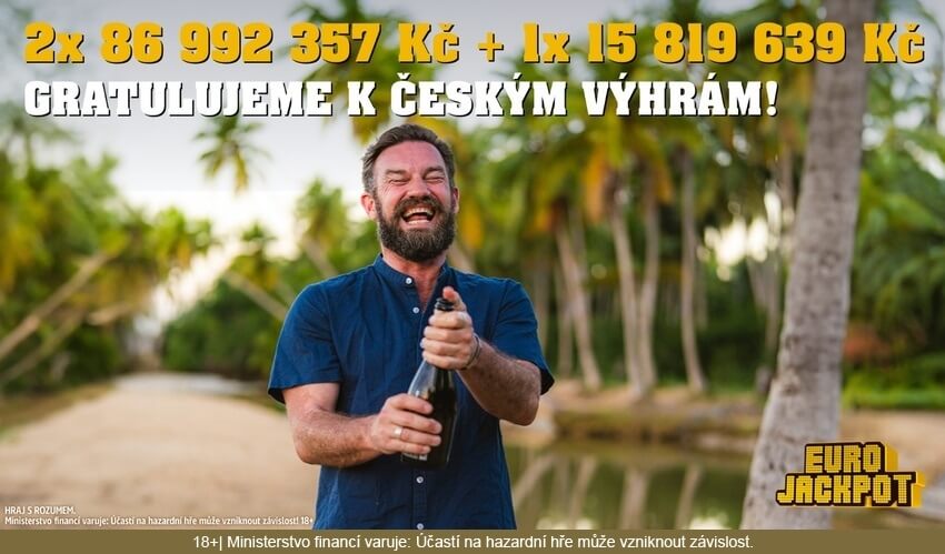 Vsaďte si Eurojackpot a zařaďte se mezi české rekordmany...