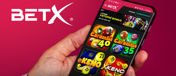 Pobavte se u online loterií BetX – získejte bonus pro nové hráče.