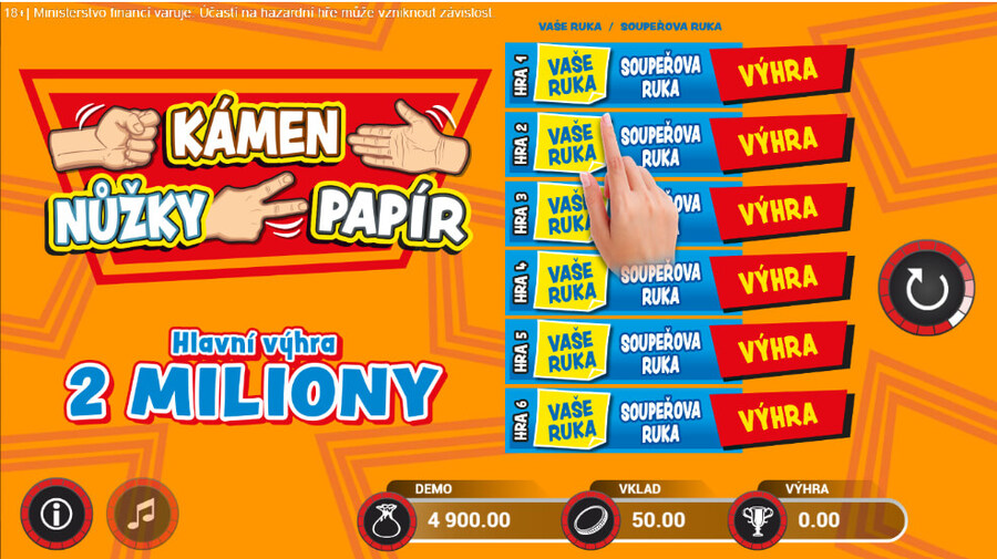 Korunka los Kámen Nůžky Papír – recenze