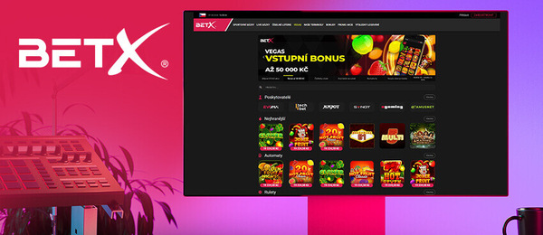 Založte si účet v BetX a bavte se u online loterií, kurzového sázení a v online casinu.
