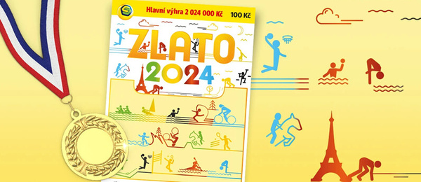 Sazka los Zlato 2024 na motivy letních olympijských her