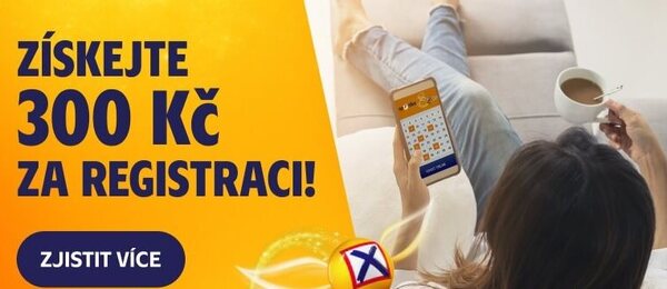 Vsaďte si Sportku u Sazky online a získejte bonus 300 Kč.