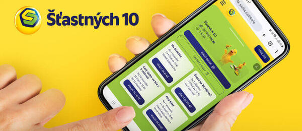 Sazka Šťastných 10
