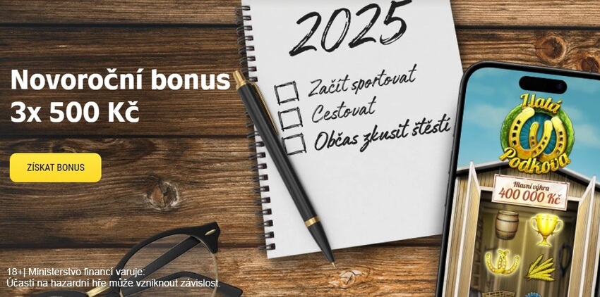 Získejte bonus až 1 500 Kč s online losy od Sazky