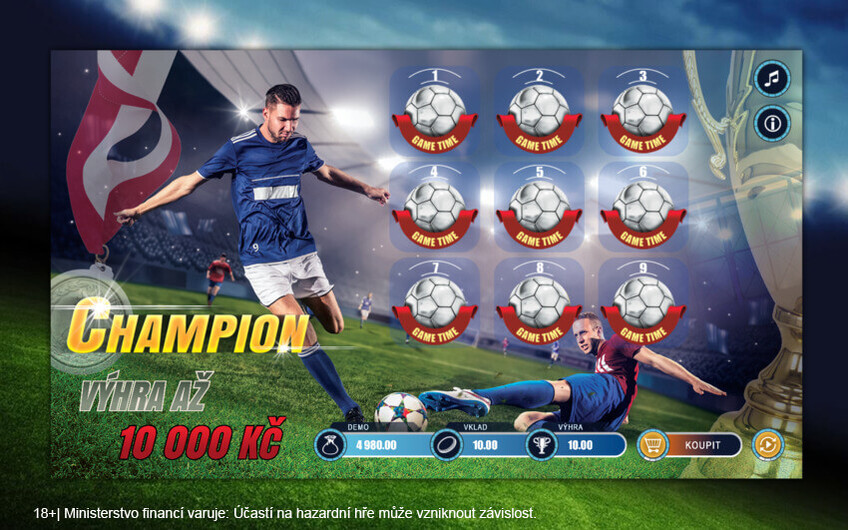 Fotbalový los Champion od Maxy