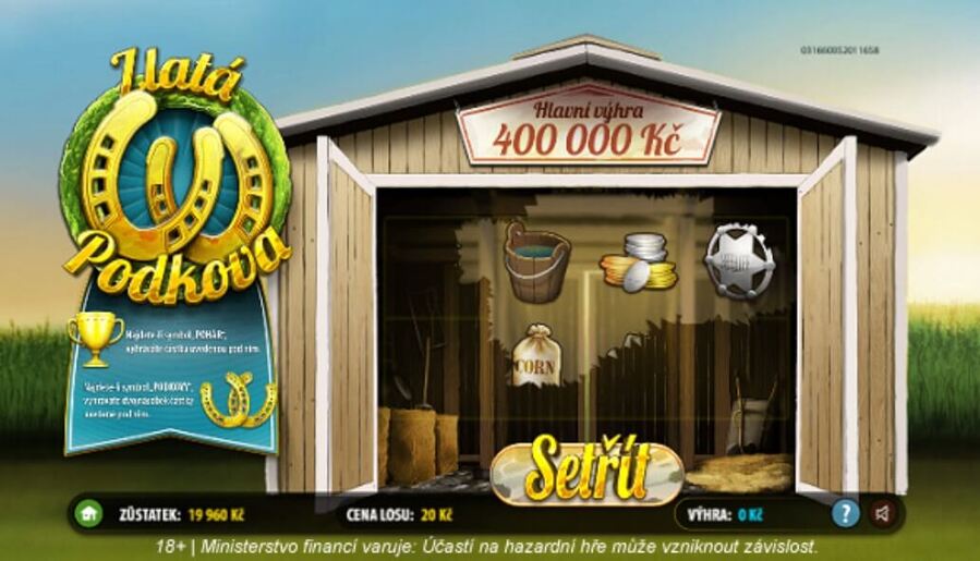V losu Zlatá podkova čeká až 400 tisíc korun na jedno setření.