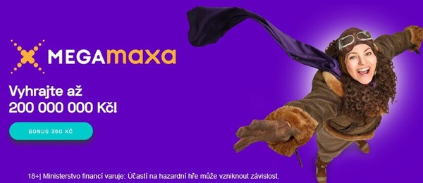 Vyhrajte s loterií Megamaxa až 200 milionů korun.