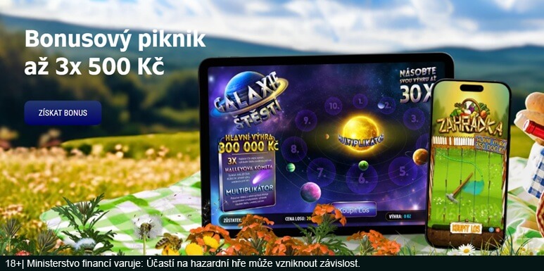 Bonusový piknik od Sazky