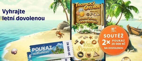 Vyhrajte letní dovolenou s online losy Sazka.