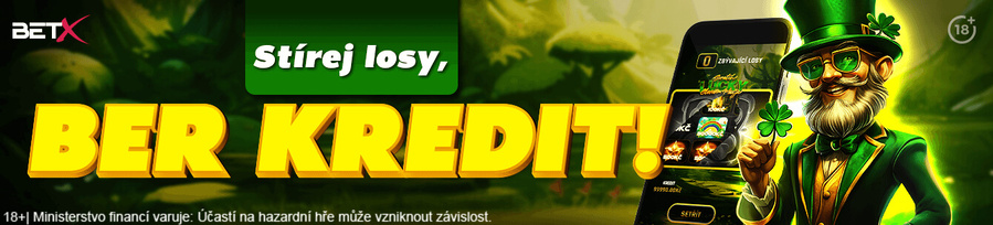Akce u BetX: stírej losy, ber kredit