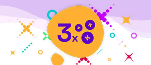 Získejte 3x více káček u Maxy. Získejte 3x více káček u Maxy.