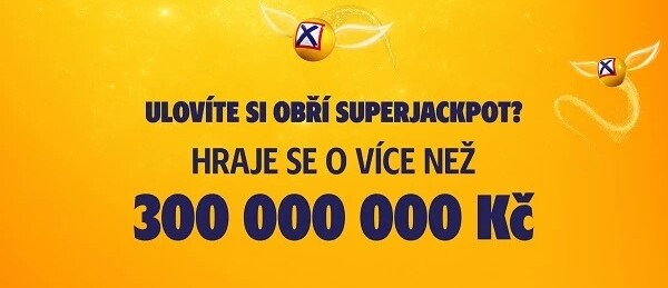 Superjackpot Sportky přesáhl 300 milionů Kč