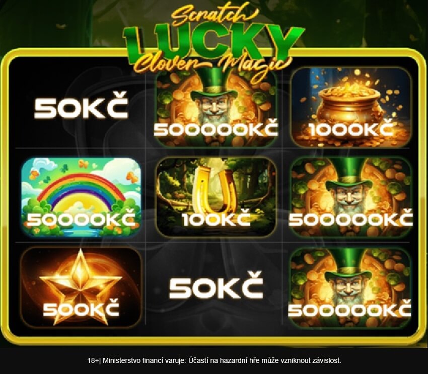 Tak vypadal online los s výhrou za půl milionu korun. Tak vypadal online los s výhrou za půl milionu korun.