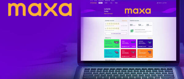 Loterie Maxa: výběr peněz i vklad na účet