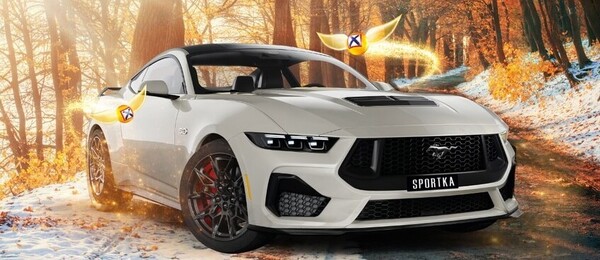Dnes se losuje prémie Sportky - nadupaný Ford Mustang za 1,6 milionu.