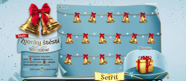 Online stírací los Malé zvonky štěstí