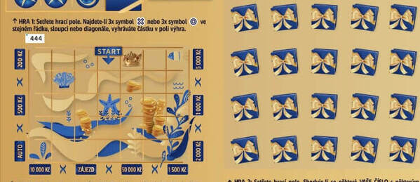 Setřete si los Vánoční Zlatá rybka od Sazky