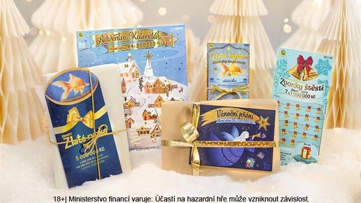 Vánoční losy jako drobná radost na Vánoce