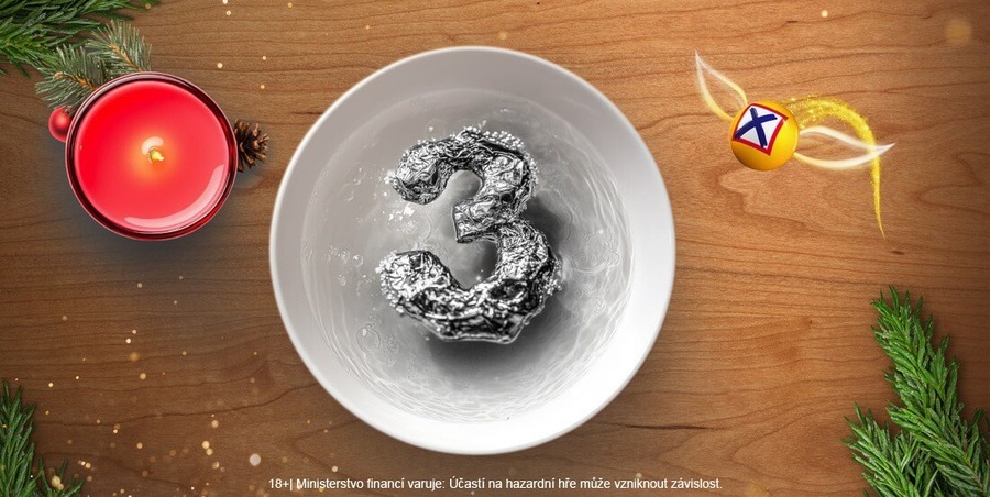 Dnes se losuje 3. adventní prémie Sportky – dnes jsou zaručení 3 milionáři.