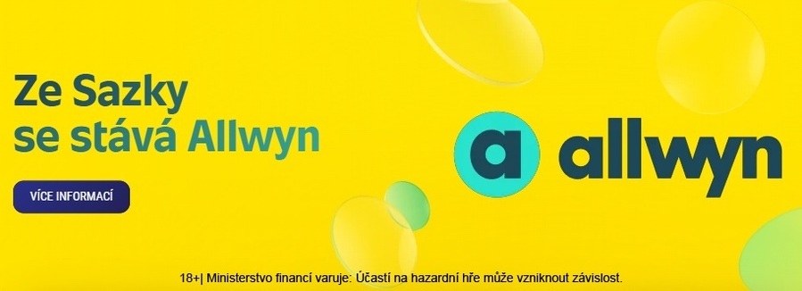 Změna jména Sazky na Allwyn se projeví na webu, v&nbsp;mobilních aplikacích, na prodejních místech