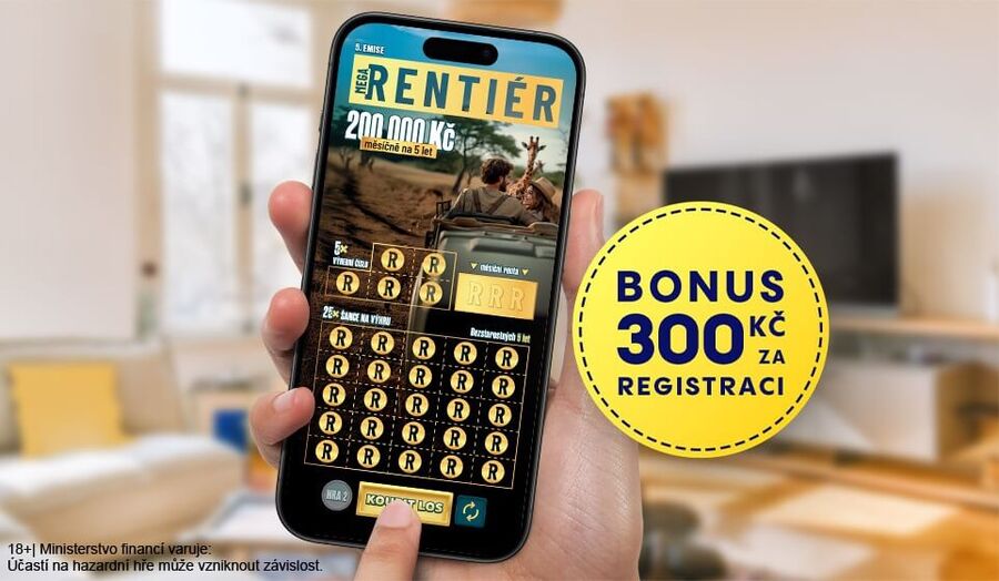 Letošní Valentýn si můžete okořenit stíracími losy Rentiér