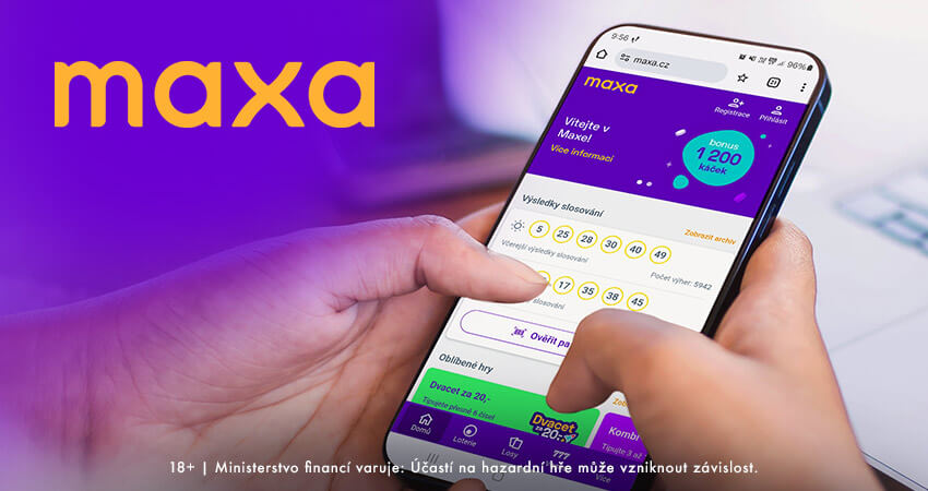 Zkuste své štěstí s&nbsp;loterií Maxa a&nbsp;získejte 5x více káček.